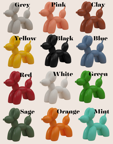 Large Balloon dog fun decor chair statue Furniture for office Children Baby Room