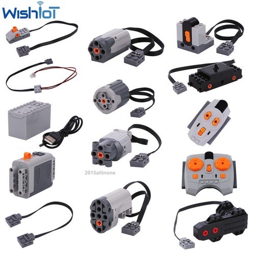 Power Functions Parts Battery Box M L Train Motor Remote Receiver MOC Technics