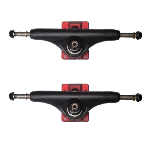 Independent Truck Co - Hollow Skateboard Trucks - Black / Red - SALE WAS £90