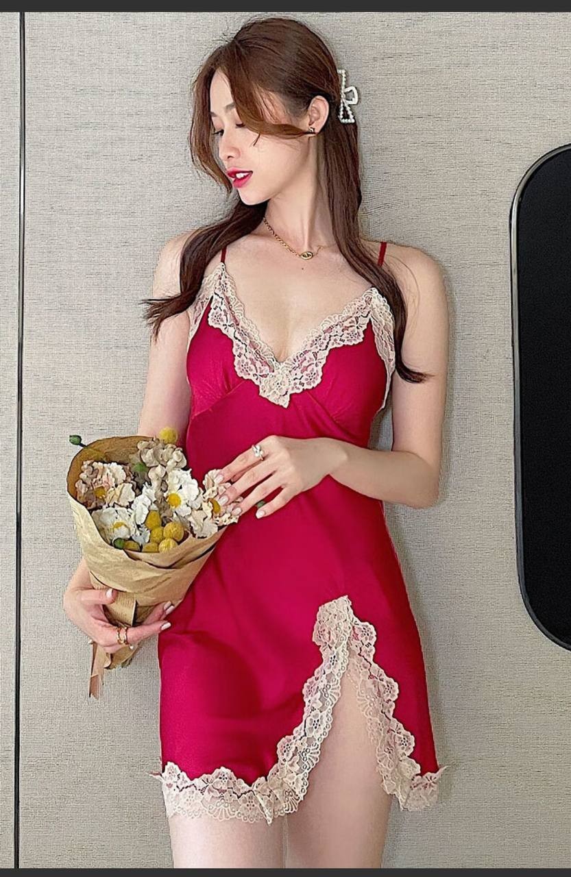 BILIDE輕奢大牌女士睡袍性感蕾絲吊帶睡裙睡袍兩件套